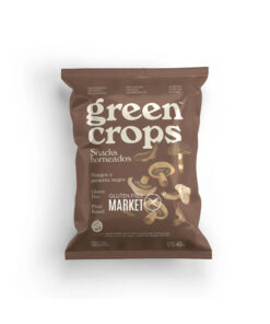GREEN CROPS SNACKS HONGOS Y PIMIENTA NEGRA X 45 GR