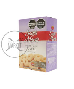 SANTA MARIA GALLETITAS DE COCO X 200 GR