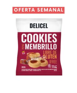 DELICEL COOKIES PEPA MEMBRILLO X 200 GR