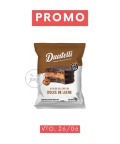 DANTELLI ALFAJOR C/ DULCE DE LECHE X 50 GR