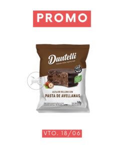DANTELLI ALFAJOR C/ PASTA DE AVELLANA X 50 GR