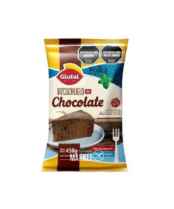 GLUTAL PREM. BIZCOCHUELO CHOCOLATE X 450 GR